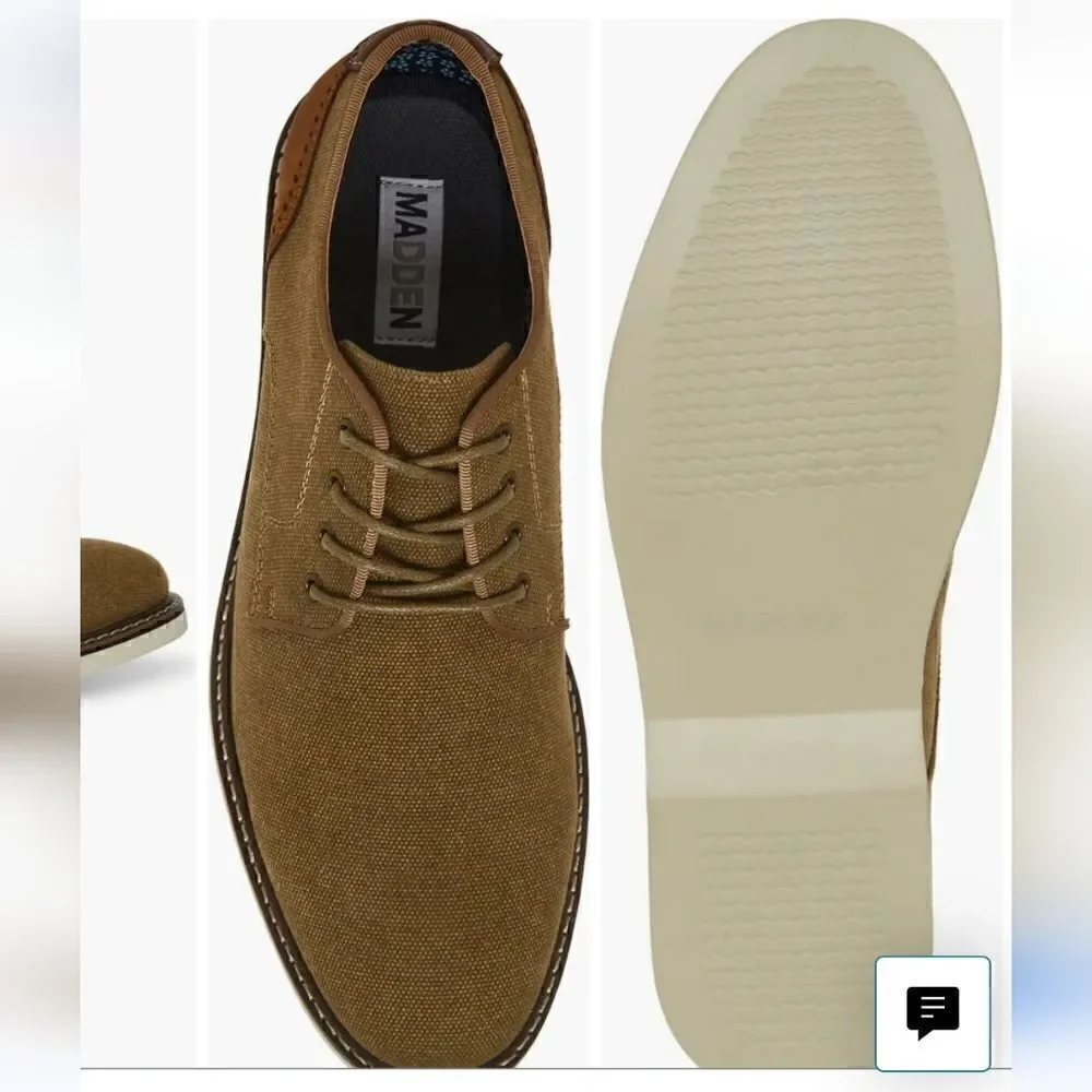Steve madden P-Porter tan suede,size 10